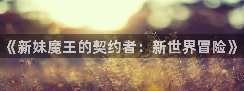 羞羞漫画软件免费看：《新妹魔王的契约者：新世界冒险》